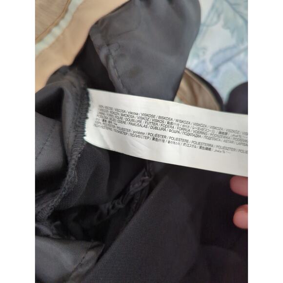 MNG Mango Black Pleated Wide Leg Trousers Pants NWT - Picture 3 of 4